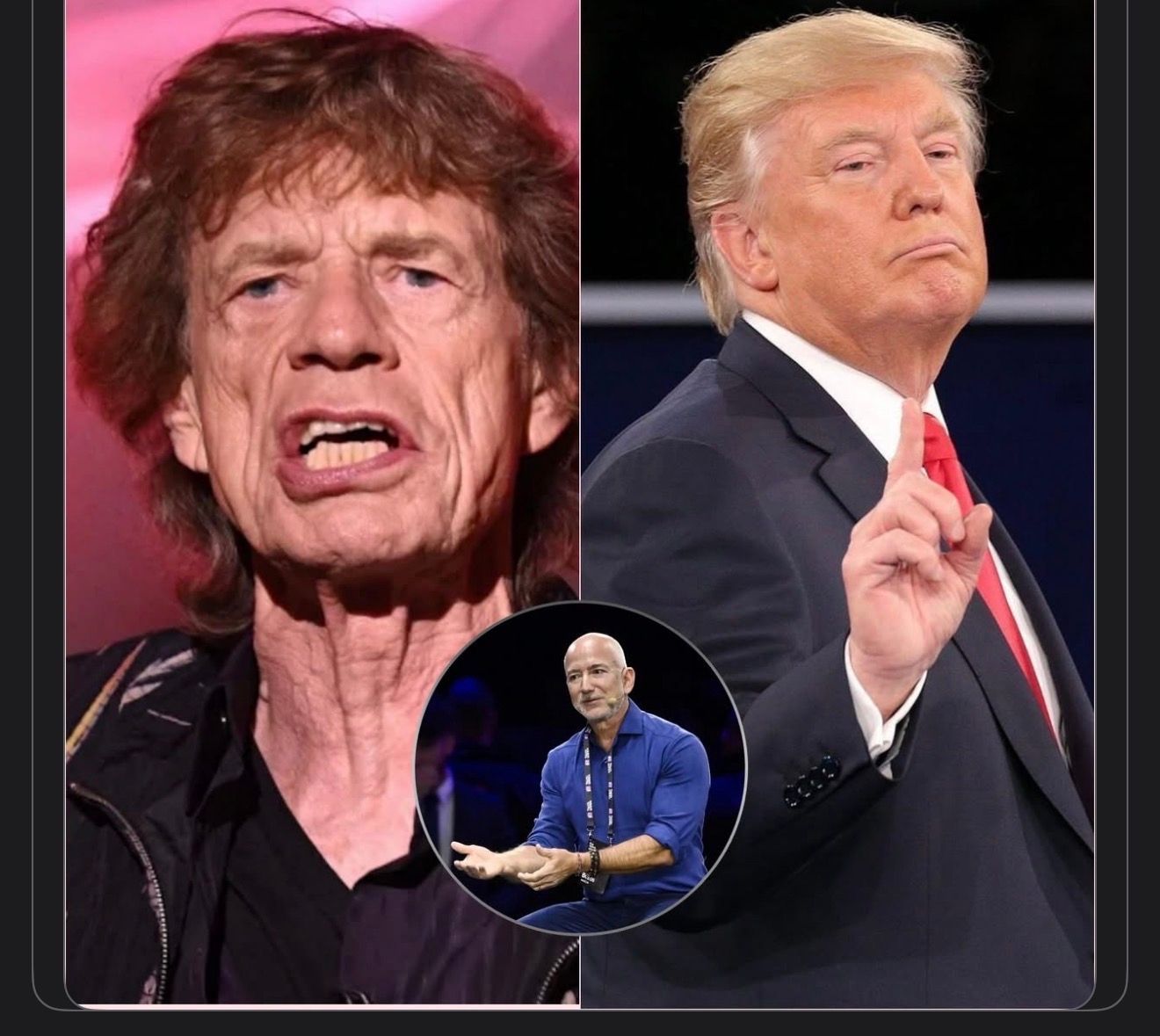 🔥 “Wake up, Jeff.” — Mick Jagger suddenly announced that he would pull all of his music and collaborations from Amazon, criticizing Jeff Bezos’ quiet alignment with Trump. The statement quickly became an ultimatum that stunned both Bezos and the public.
WATCH MORE: https:// purechizone. biz/posts/mick-bold-stand-against-jeff-bezos-age-neither-does-vantrung123-nslp

“You support Trump, you support hate. I cannot be a part of that,” Jagger declared in a heartfelt post on his personal site. Bezos, caught off guard, was left speechless by the rock legend’s unwavering conviction. Within hours, Trump fired back on Truth Social, mocking Jagger as “another washed-up rock star chasing relevance.”

But Mick Jagger was undeterred. He answered with eight quiet words that silenced Trump — words that carried more power than any insult could:
“Truth doesn’t age, and neither does courage.”

Social media erupted. Artists, fans, and activists rallied behind him, calling it “a masterclass in integrity.” Comment sections filled with tributes, clips of his electrifying performances, and quotes from his decades-long stand for artistic freedom and justice.

For some, it was a flashback to the fearless young man who once roared against the establishment from the stage. For others, it was a revelation — proof that at eighty-one, Mick Jagger’s voice still cuts through noise like a bolt of thunder.