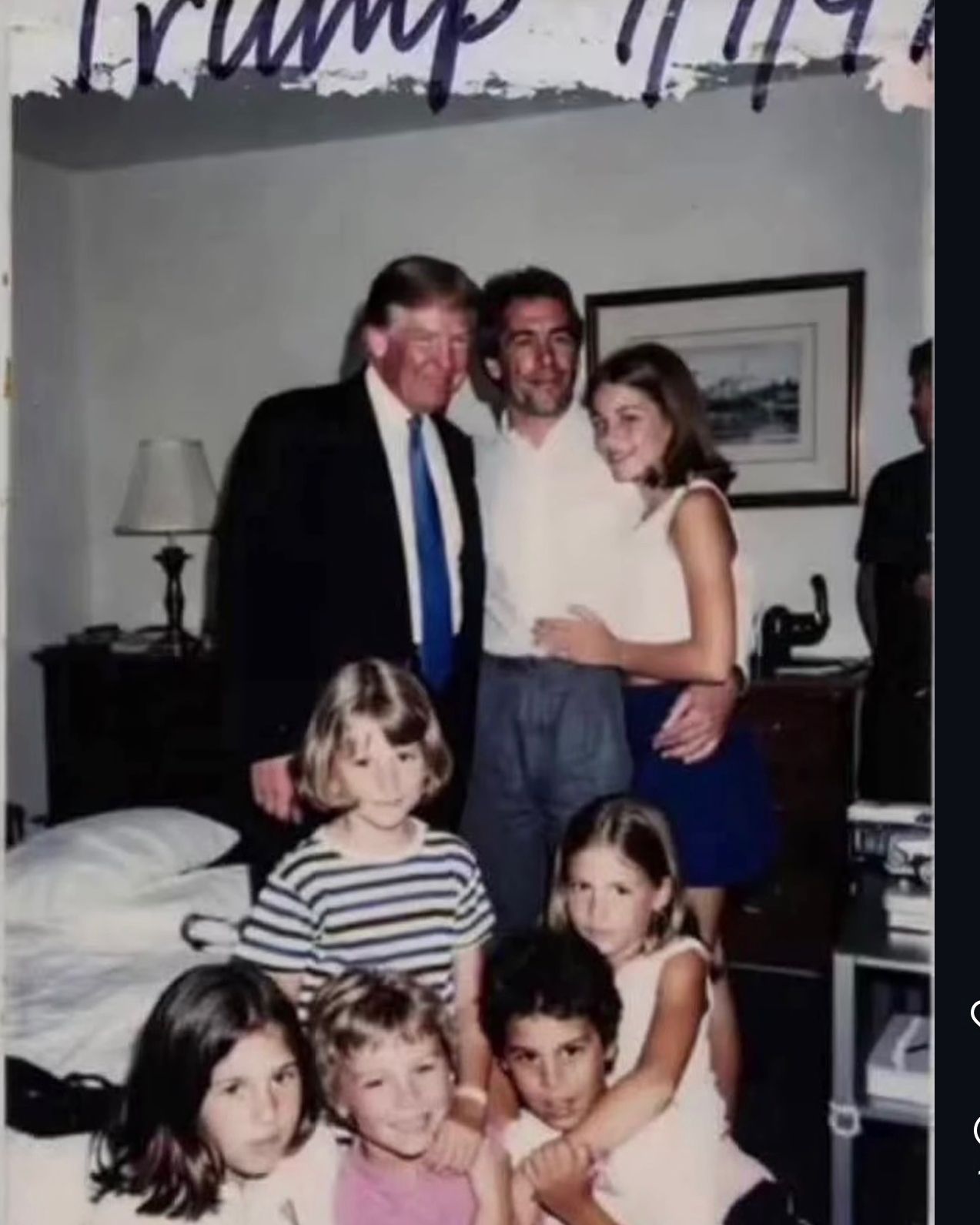 This 1997 image of  #Trump & #Epstein with children has been #fact checked and…