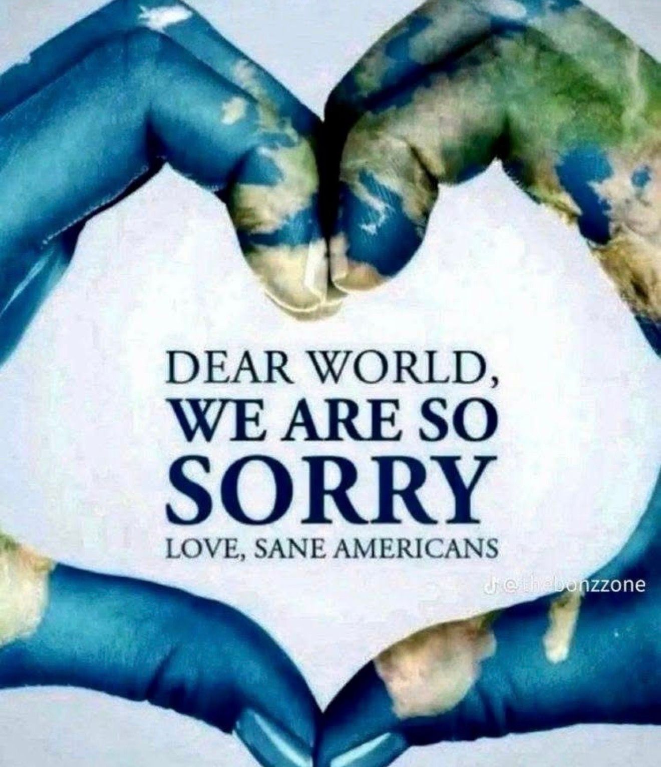 We are sorry
