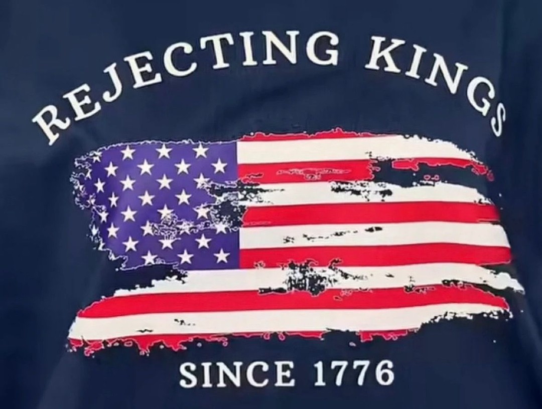 #NoKings will ever rule this land.