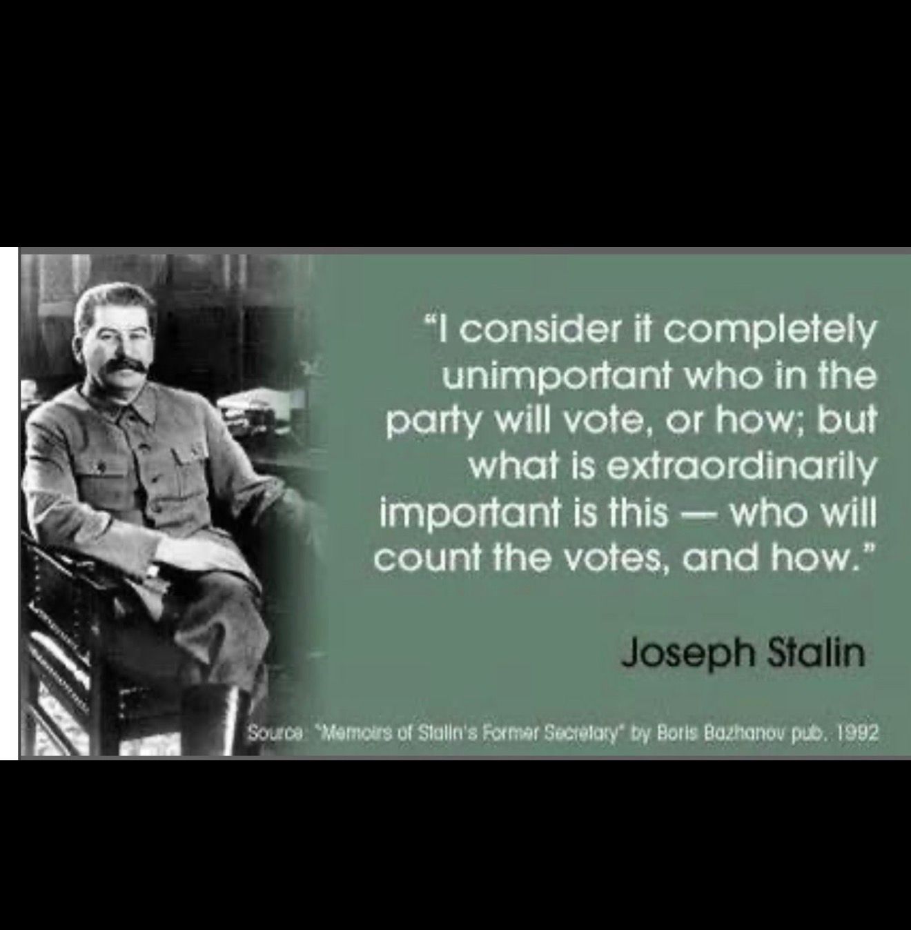 Fascists don’t want voting, it’s “rigged unless we win”;