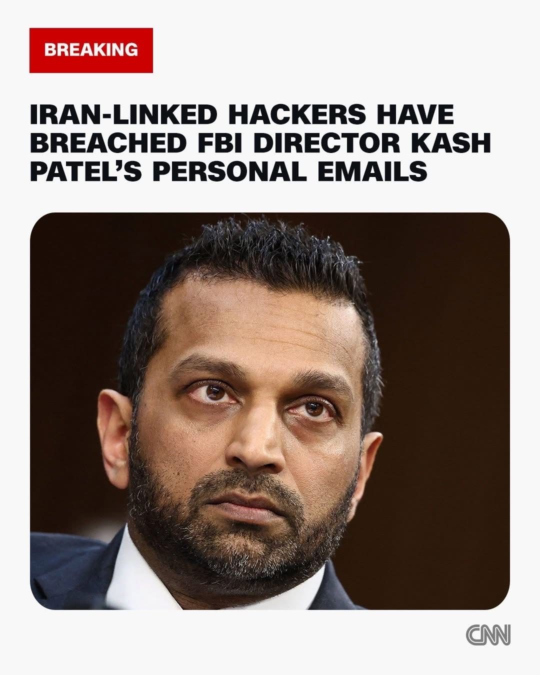 #Trump -Hackers connected to the Iranian government accessed #FBI Director Kash…