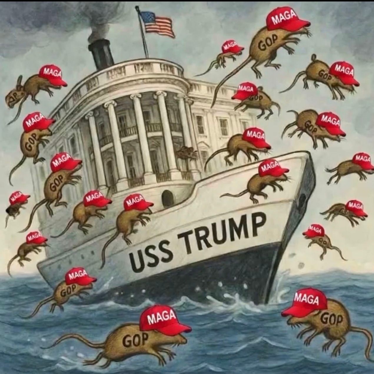 Only the trolls remain