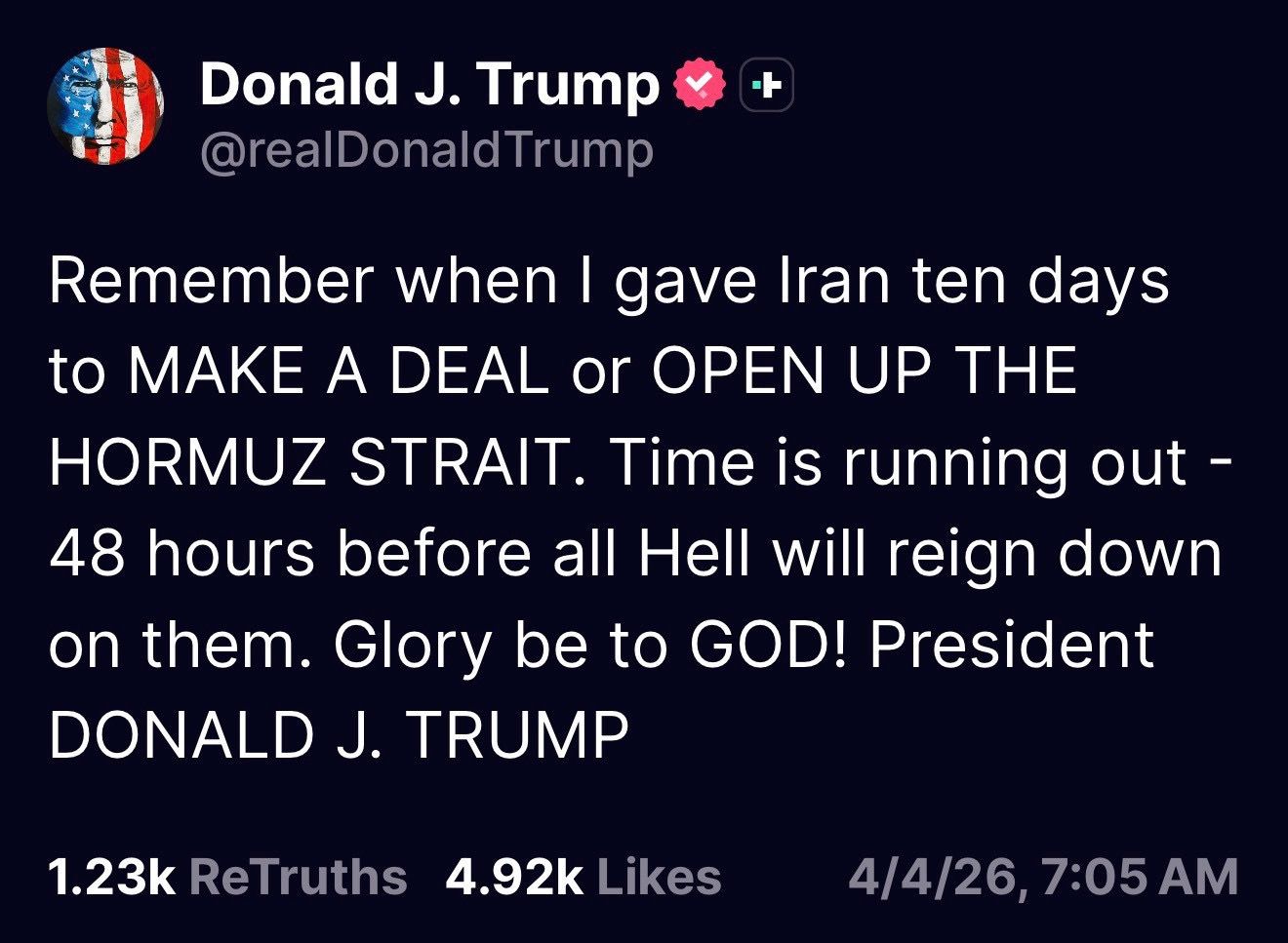 WTF, 25th Amendment now