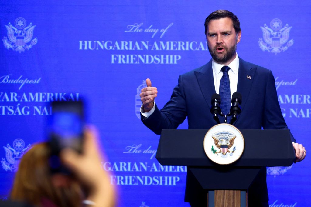 WATCH LIVE: Vance speaks in Hungary on trip to help boost Orbán’s reelection…