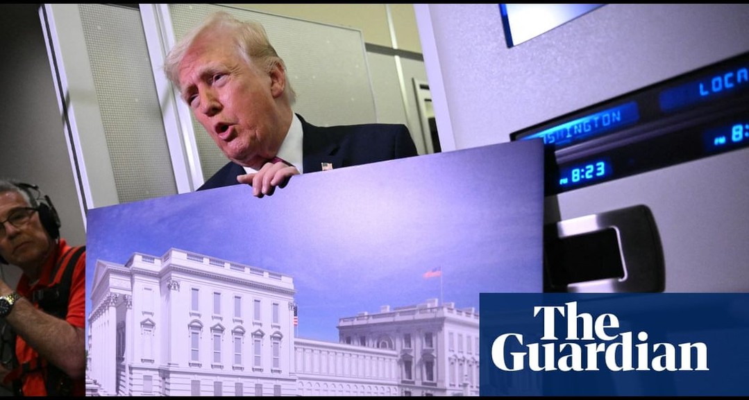 Halting $400m White House ballroom project is national security risk, Trump…