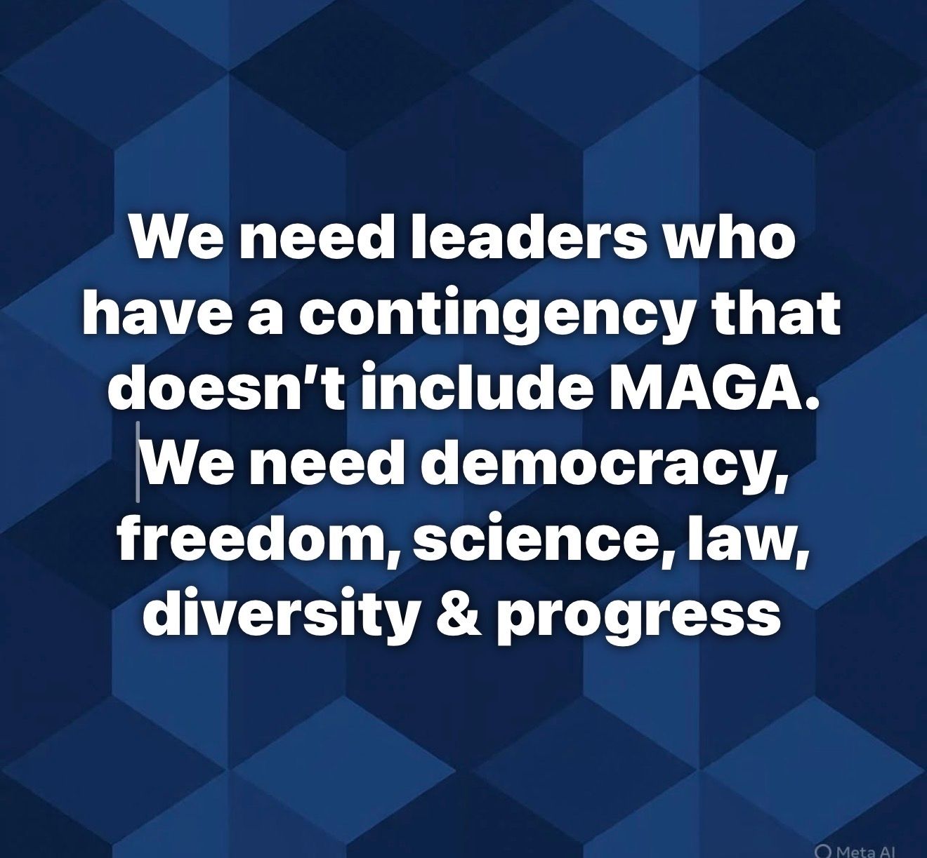 The midterms and future cannot include a  faction of voters standing with…