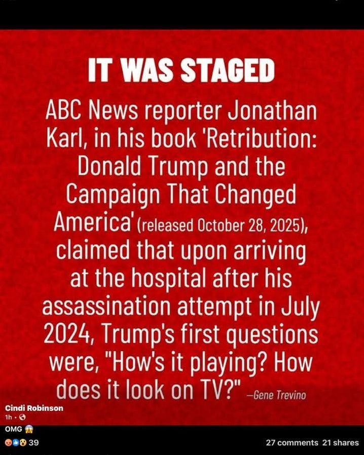 It’s a #fact that will be verified and validated once he’s gone