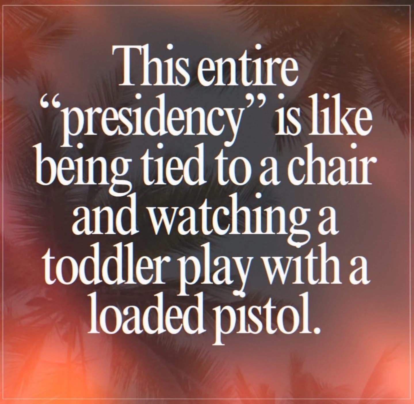 Or worse than this analogy