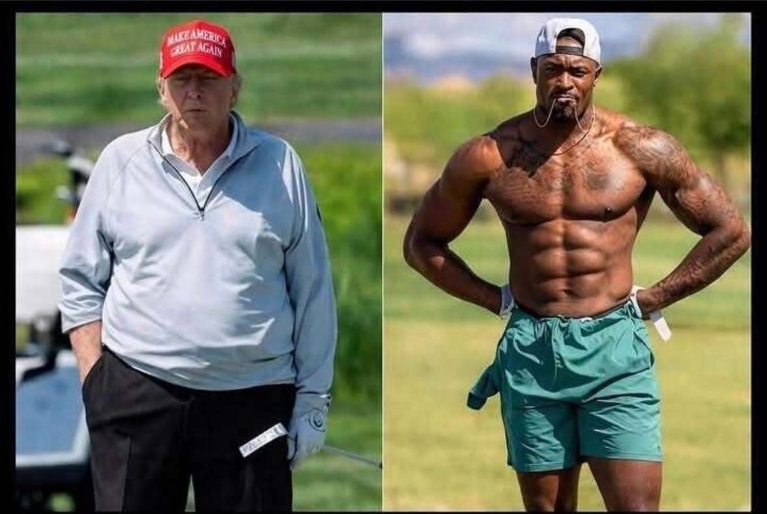 On the right is someone NFL doctors say is 6’3, 230 lbs with 5% body fat. On…
