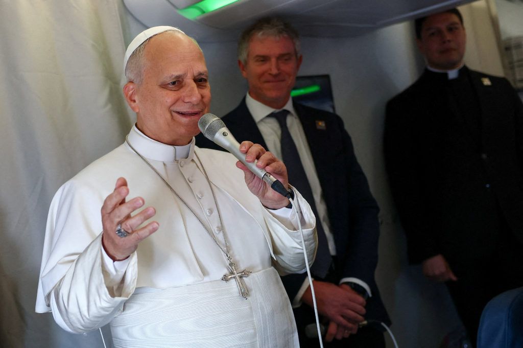 Pope doubles down on message of peace and unity as Trump’s criticism continues…