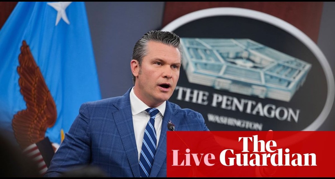 House Democrats file six articles of impeachment against defense secretary Pete…