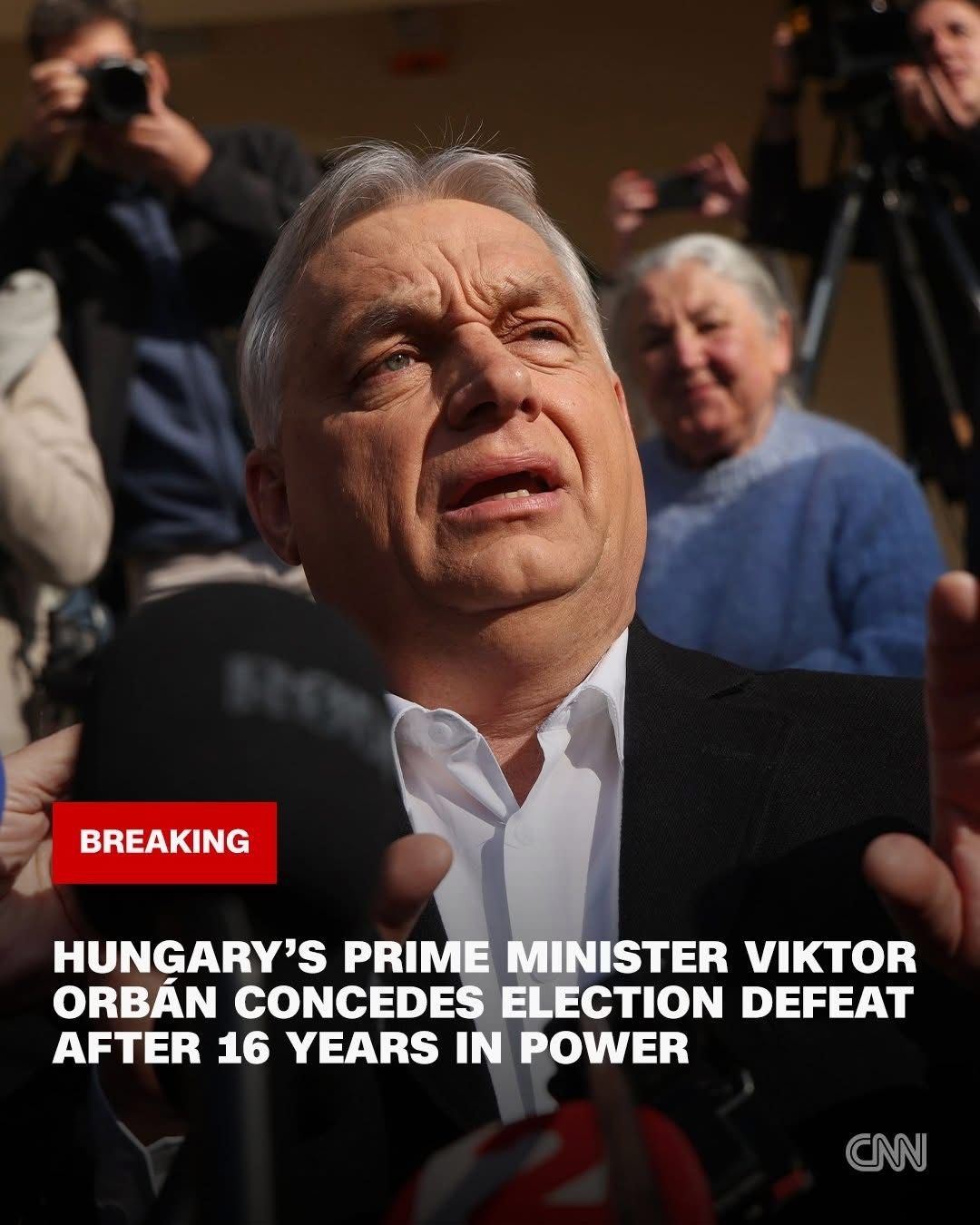 Prime Minister and Trump ally Viktor Orbán has conceded defeat in Hungary’s…