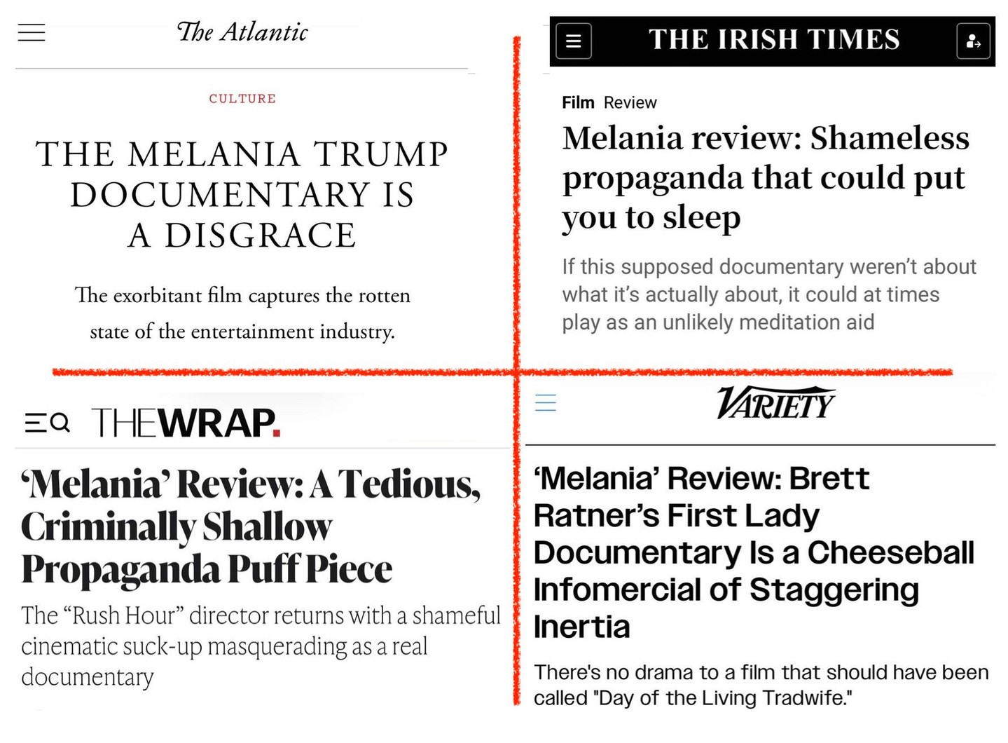Propaganda made by MAGA billionaires