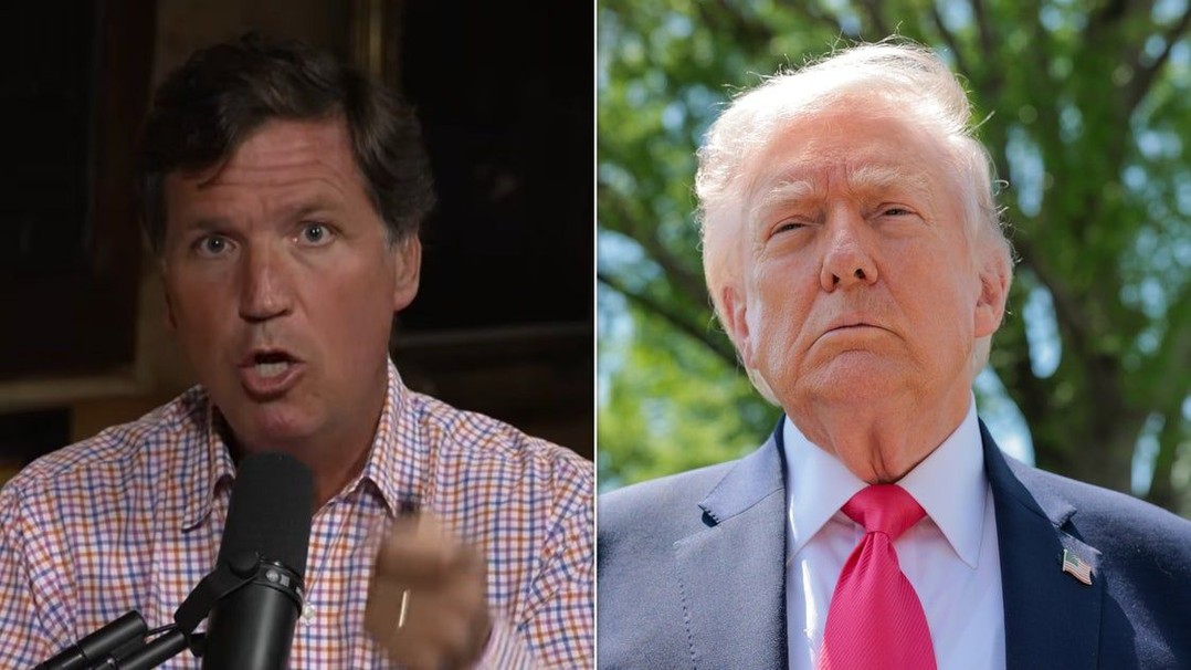 Tucker Carlson Torches Trump For Trying To Explain His Way Out Of Jesus AI…