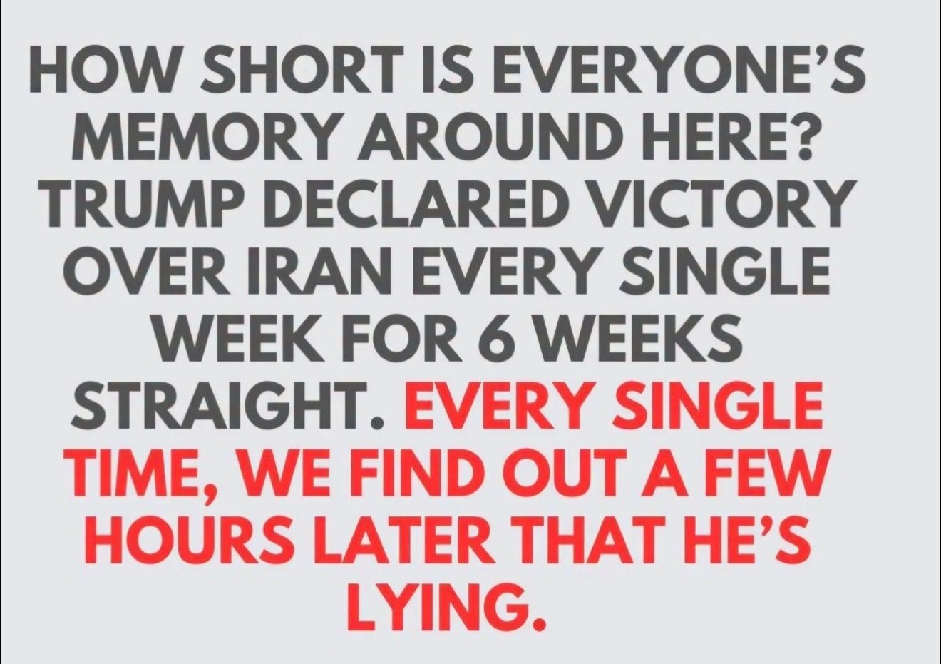 It’s not surprising