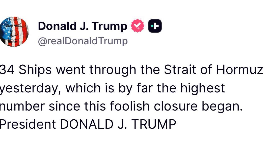 It was 4 and you’re the one who shut it down, spending a trillion, with record…