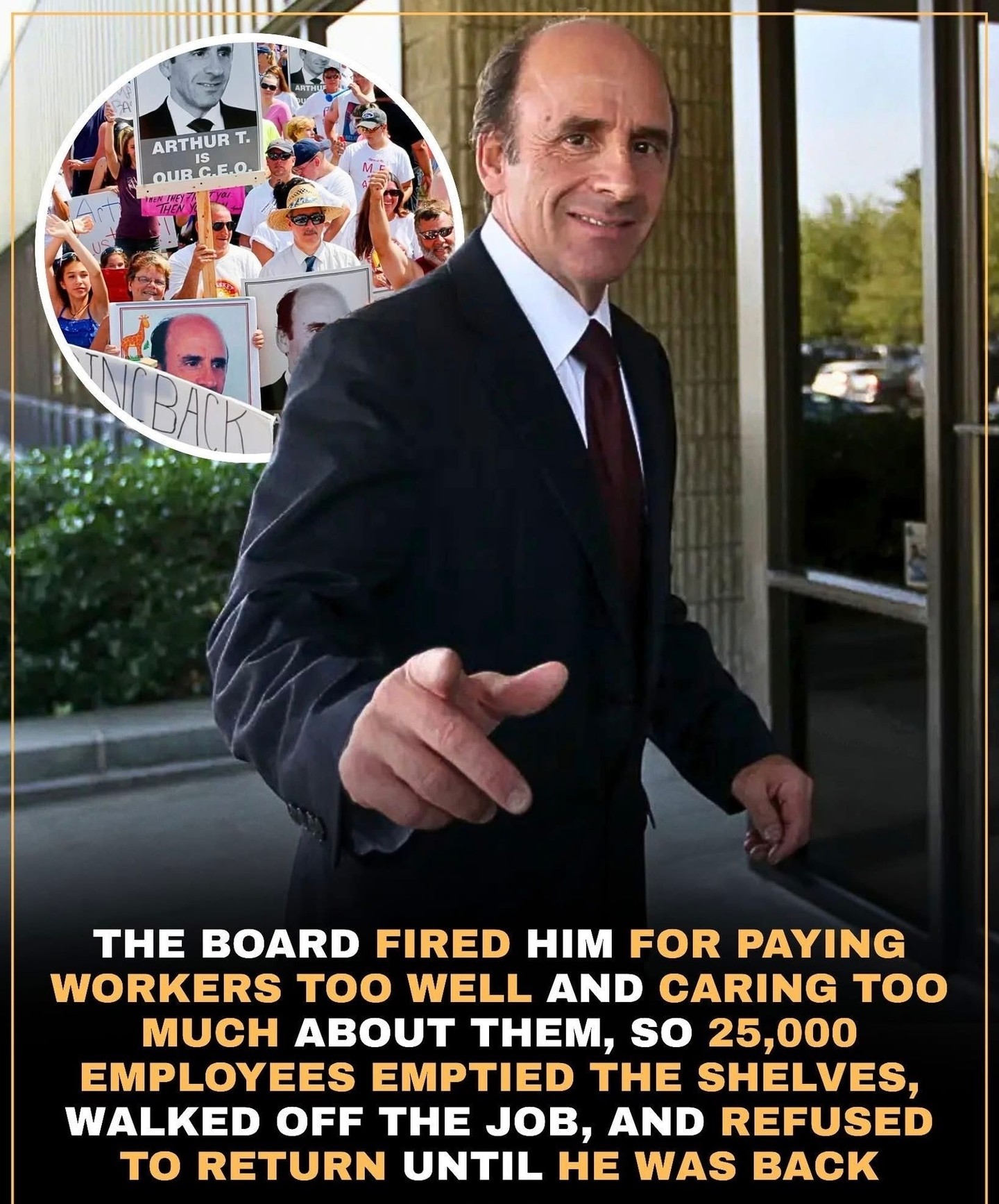 The age of unending greed and we are letting it happen Arthur T. Demoulas had…