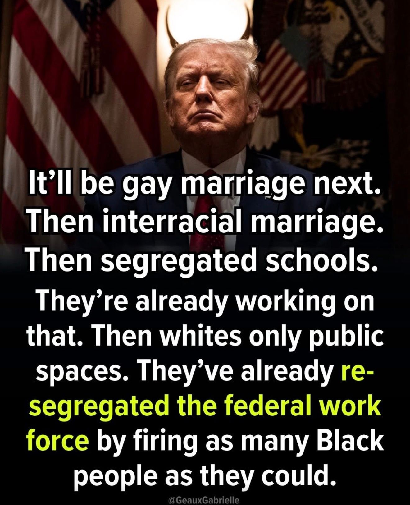 It’s coming unless we stop them. We have the numbers. Don’t rely on a meme