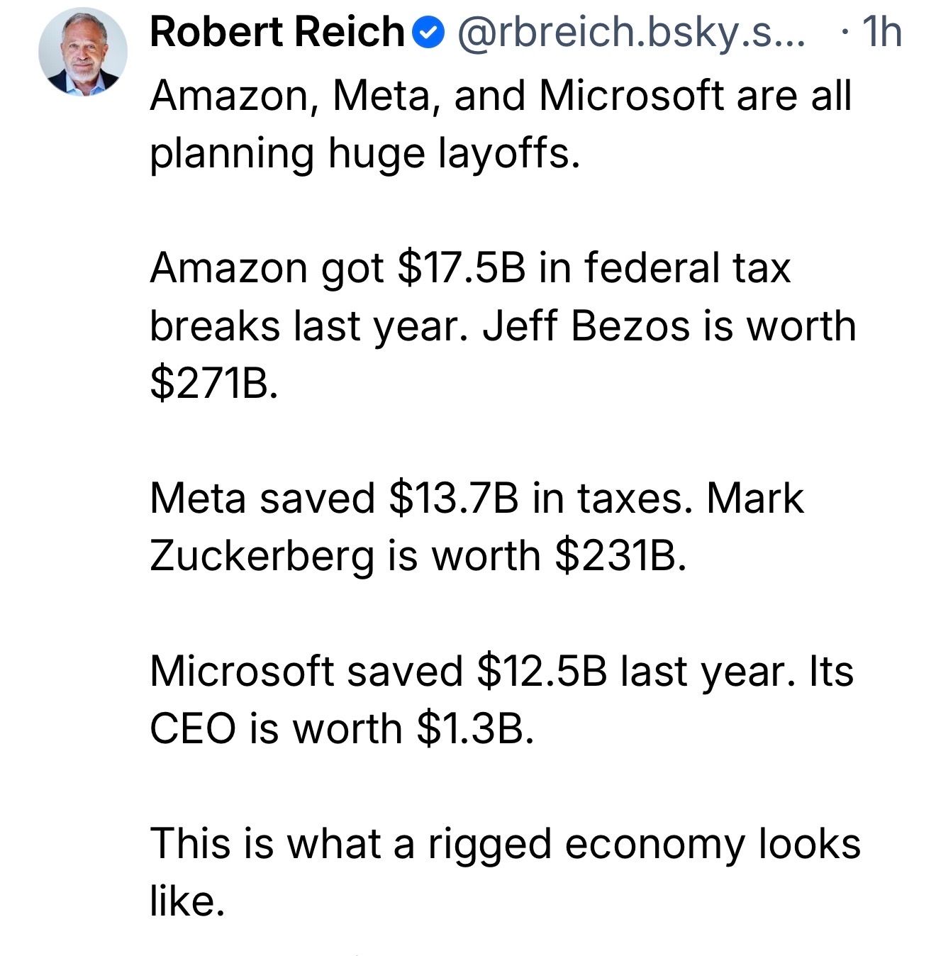 Do you think we’re making any progress?