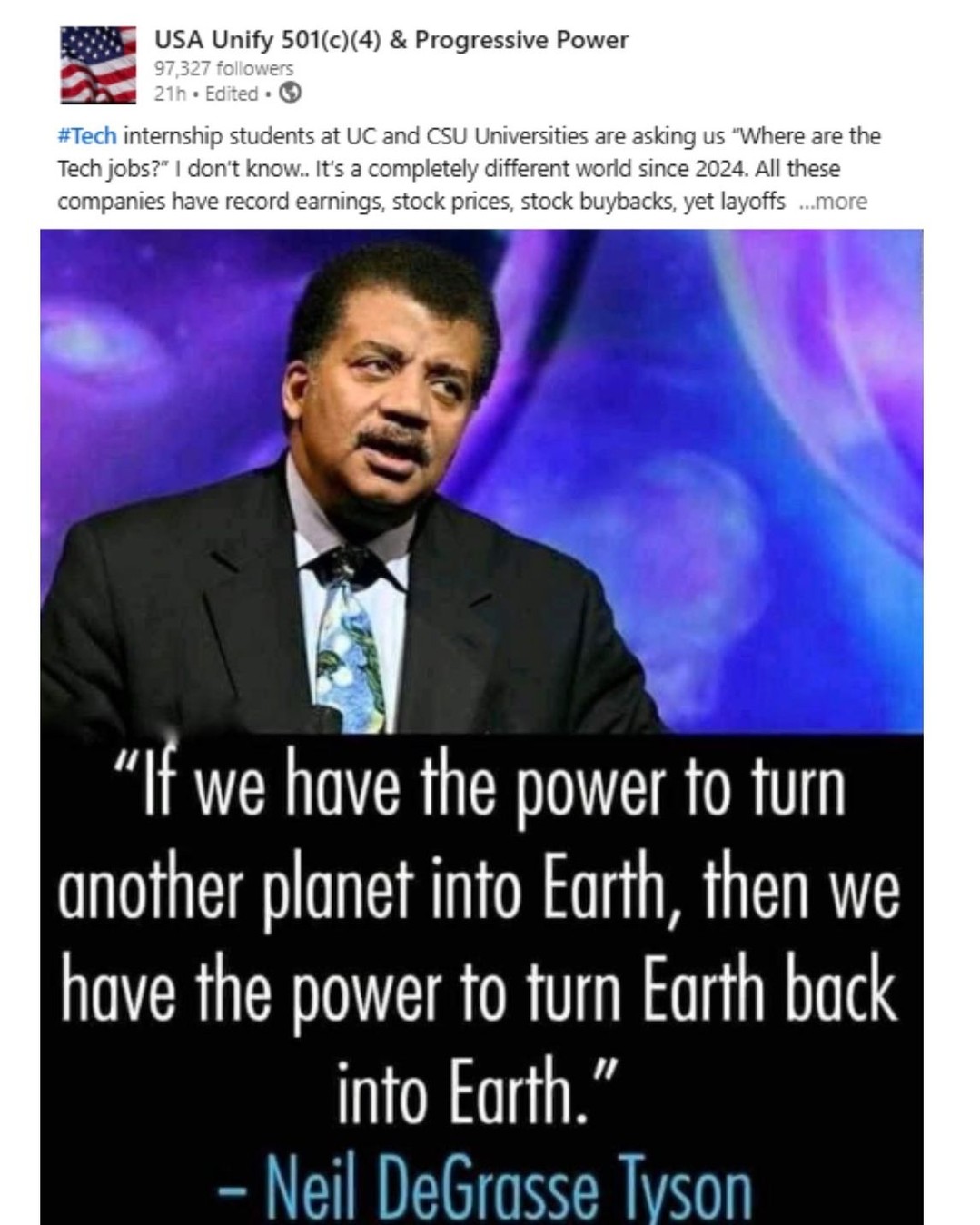 We need #progress