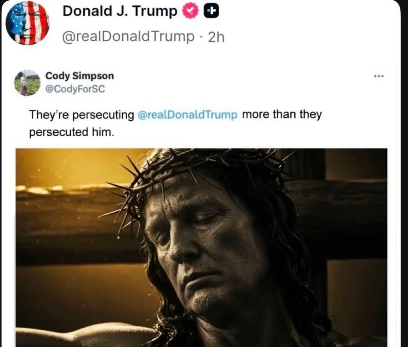 You can’t make this stuff up #trump