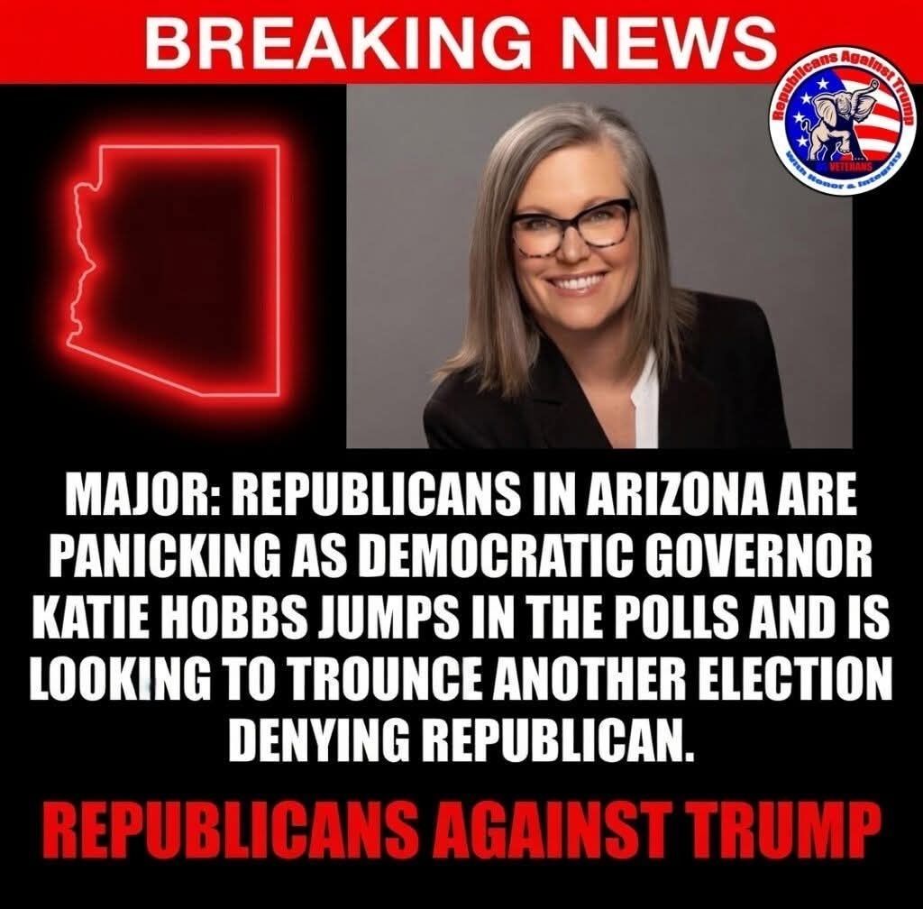 Trying to find any good news. #Arizona (it’s only a poll)