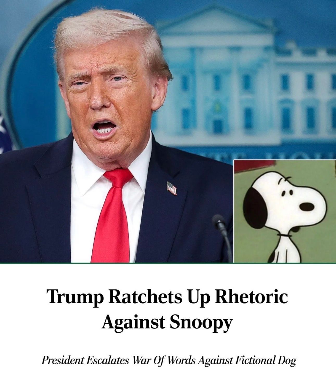 It’s frankly terrible what Snoopy is doing to the country 

#politics #Trump…