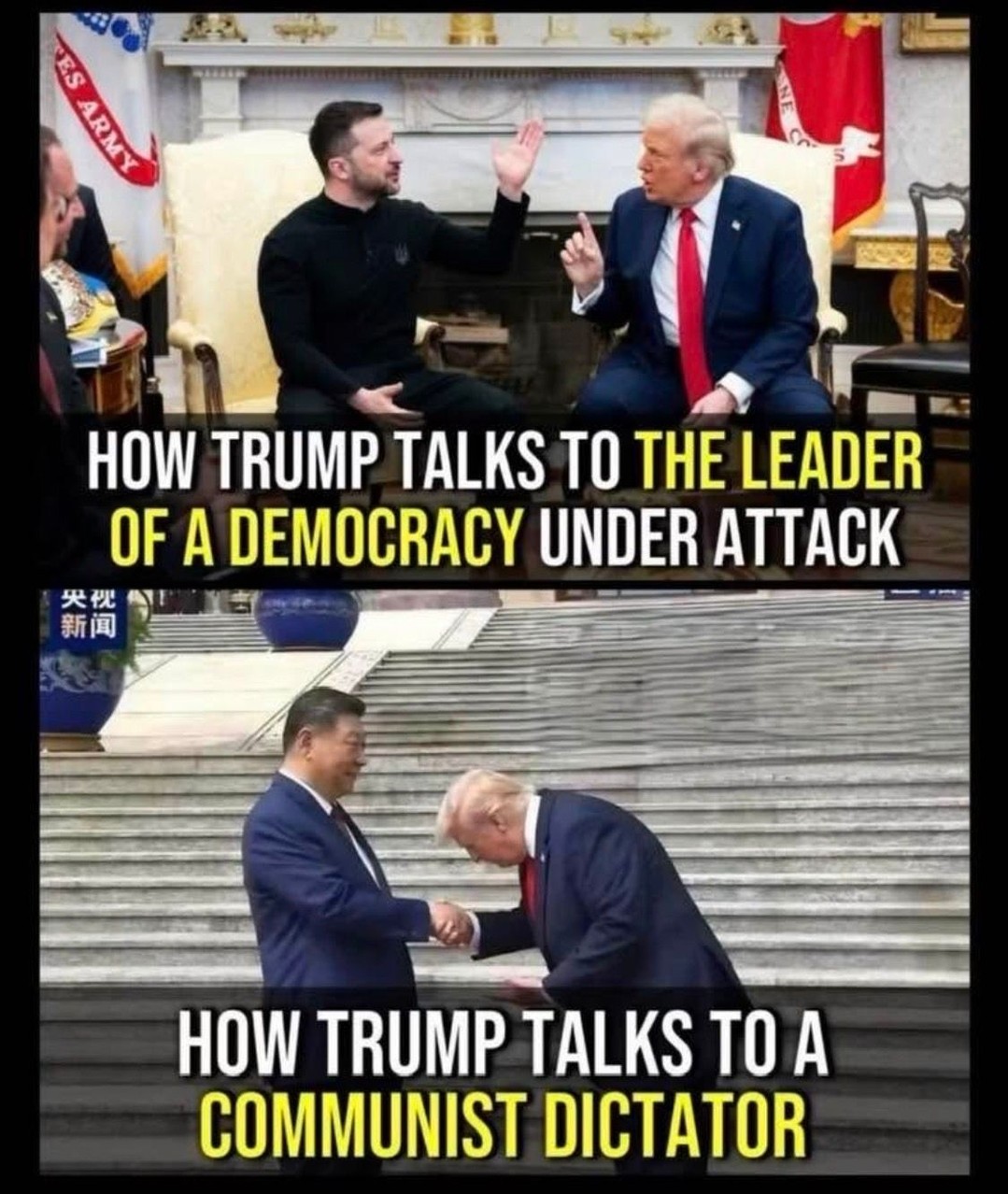 Talk about “commies”, #Trump