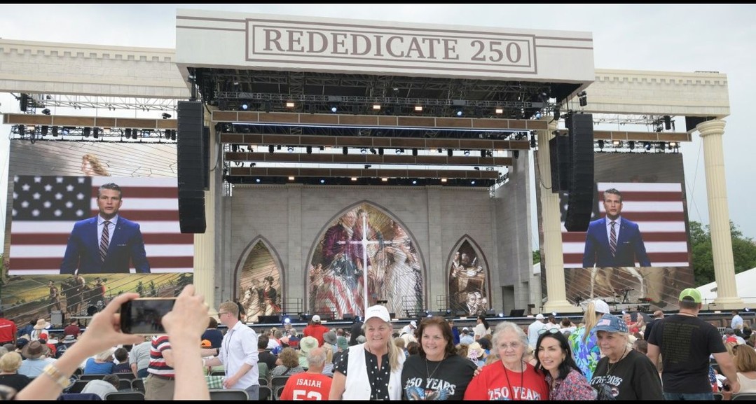 Trump Begins Branding America’s 250th Anniversary as a Christian Celebration…