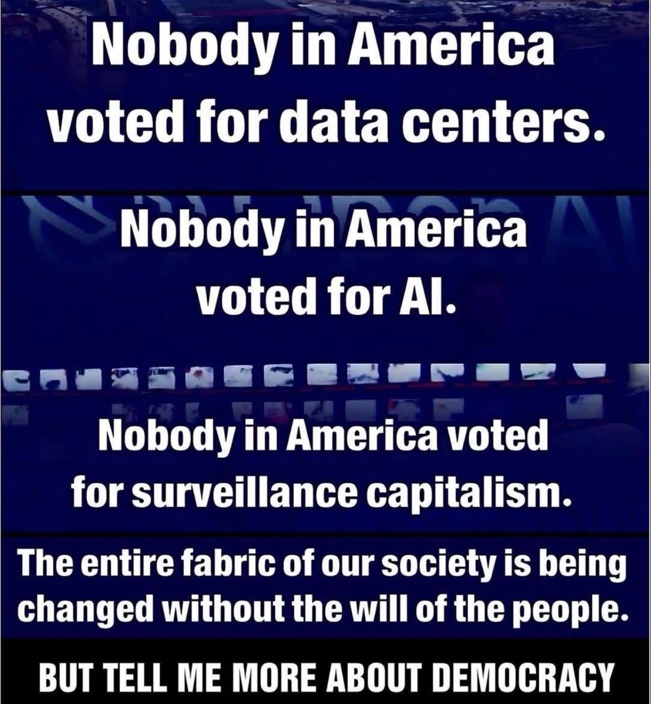 Do you follow rich profiteers who post cool memes? That’ll stop Oligarchy.…
