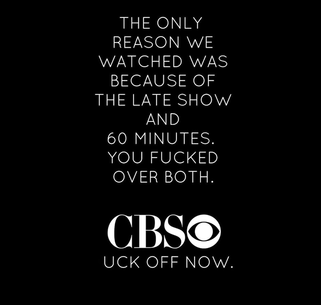#CBS is over