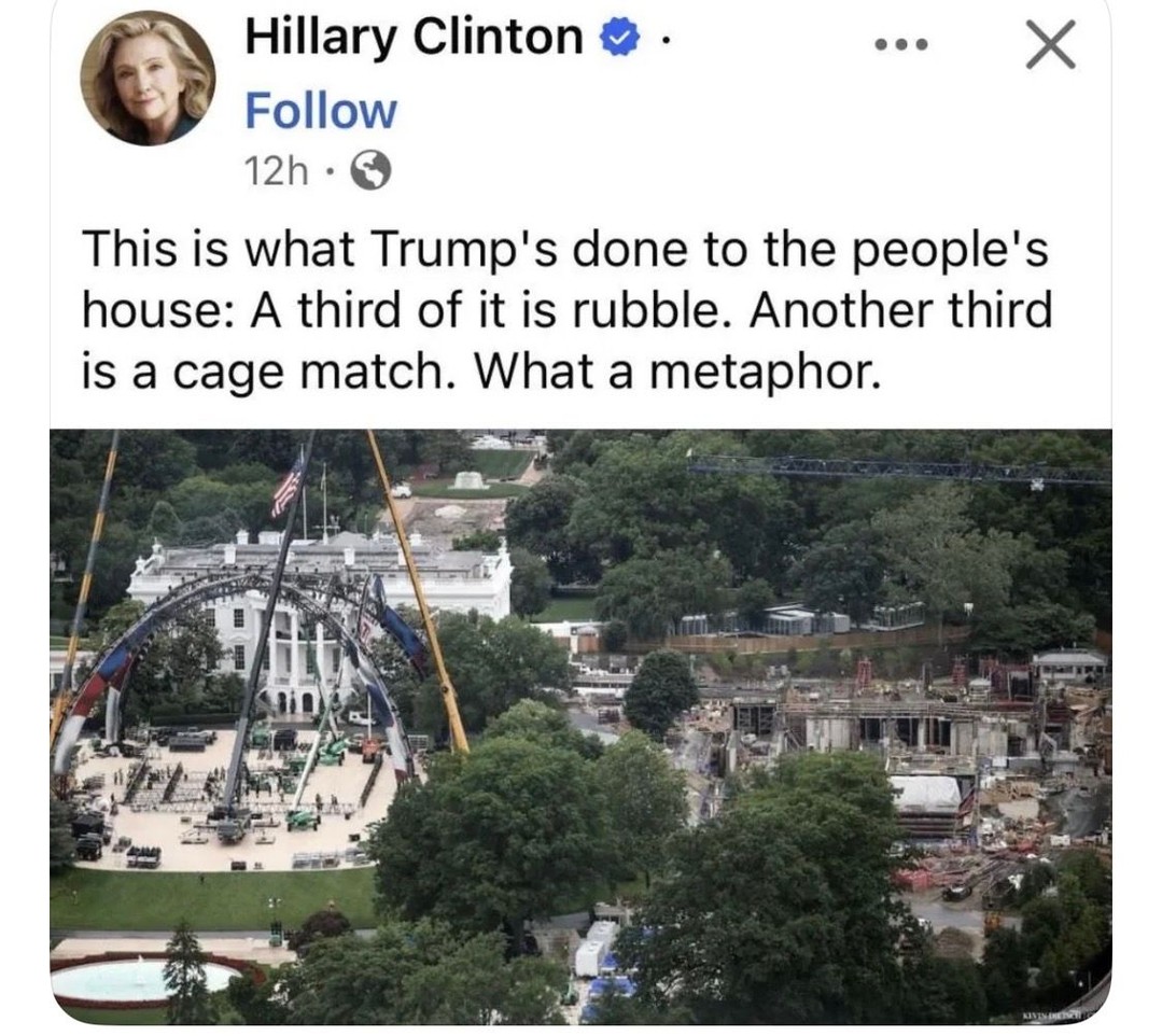 HillaryClinton’s statement on the current state of The #WhiteHouse ( please…