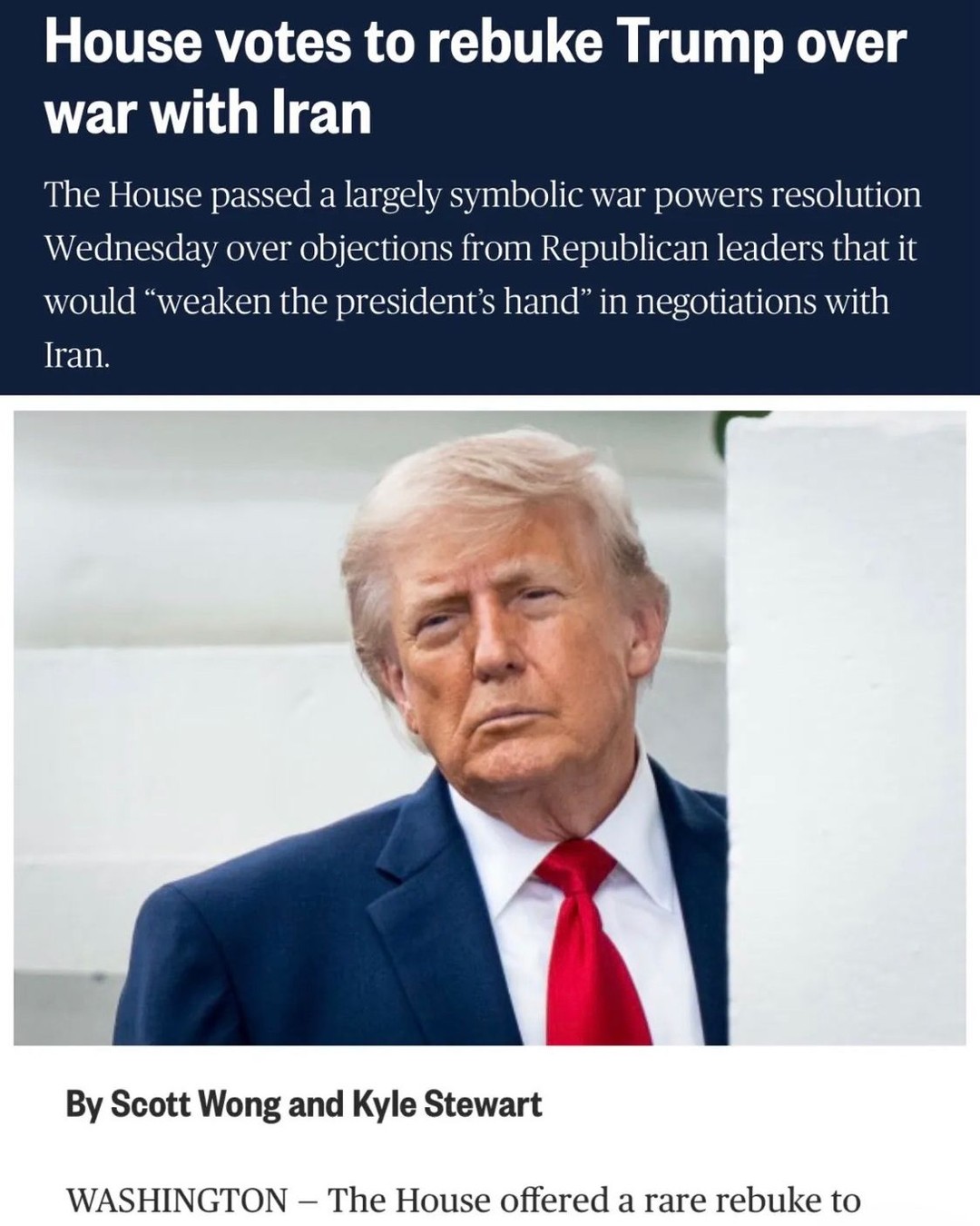 And what will the weak Senate #MAGA & Billionaire-owned #Republicans do?
