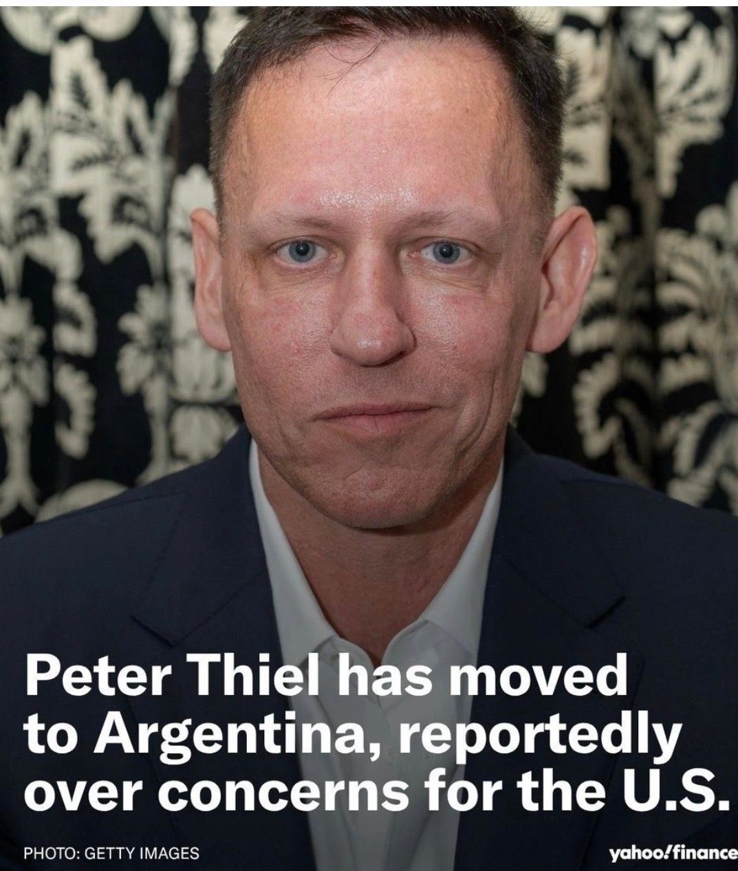 #PeterThiel built the surveillance state, declared democracy incompatible with…