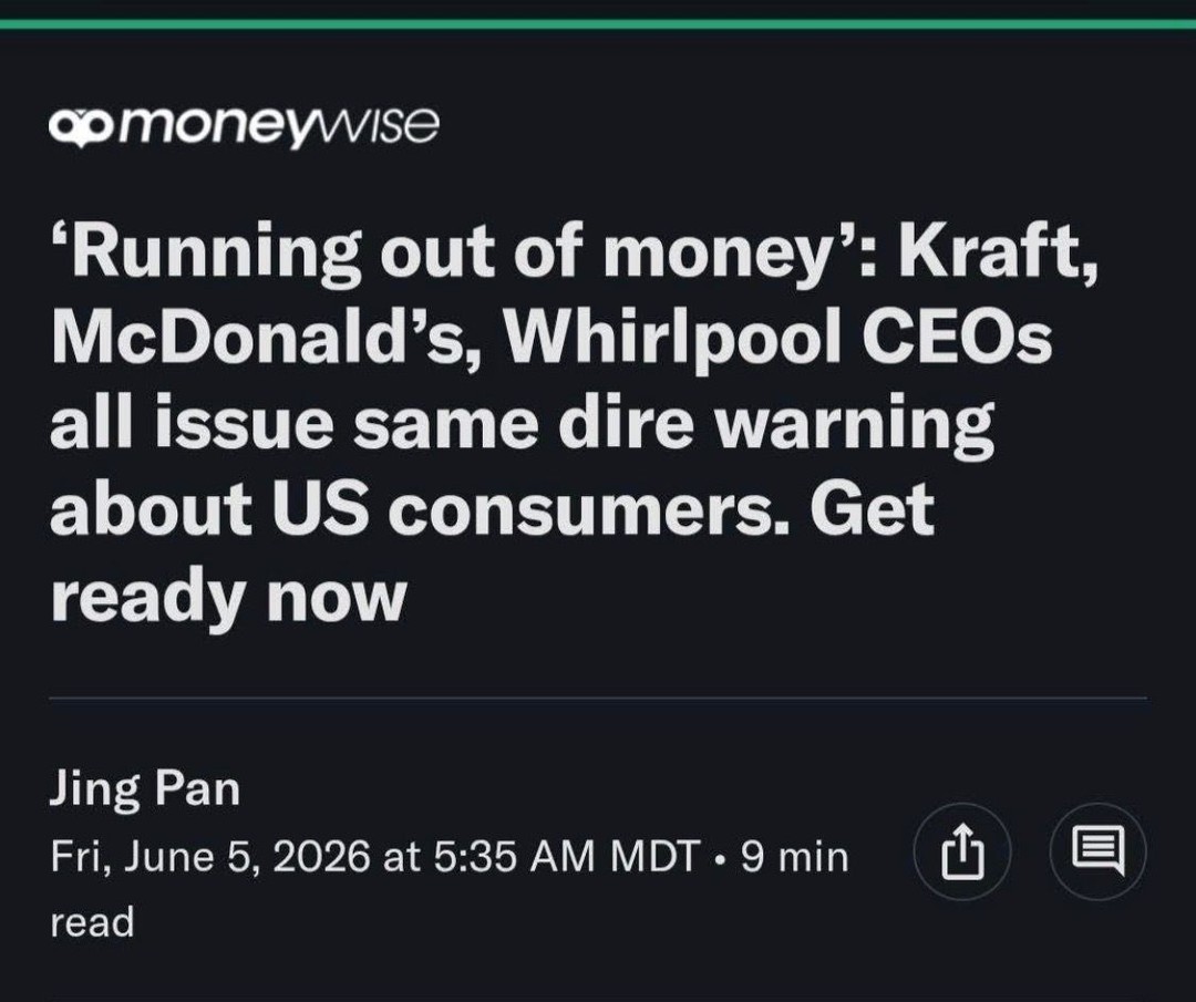 When no one can afford your products in #MAGA land. They will privatize every…
