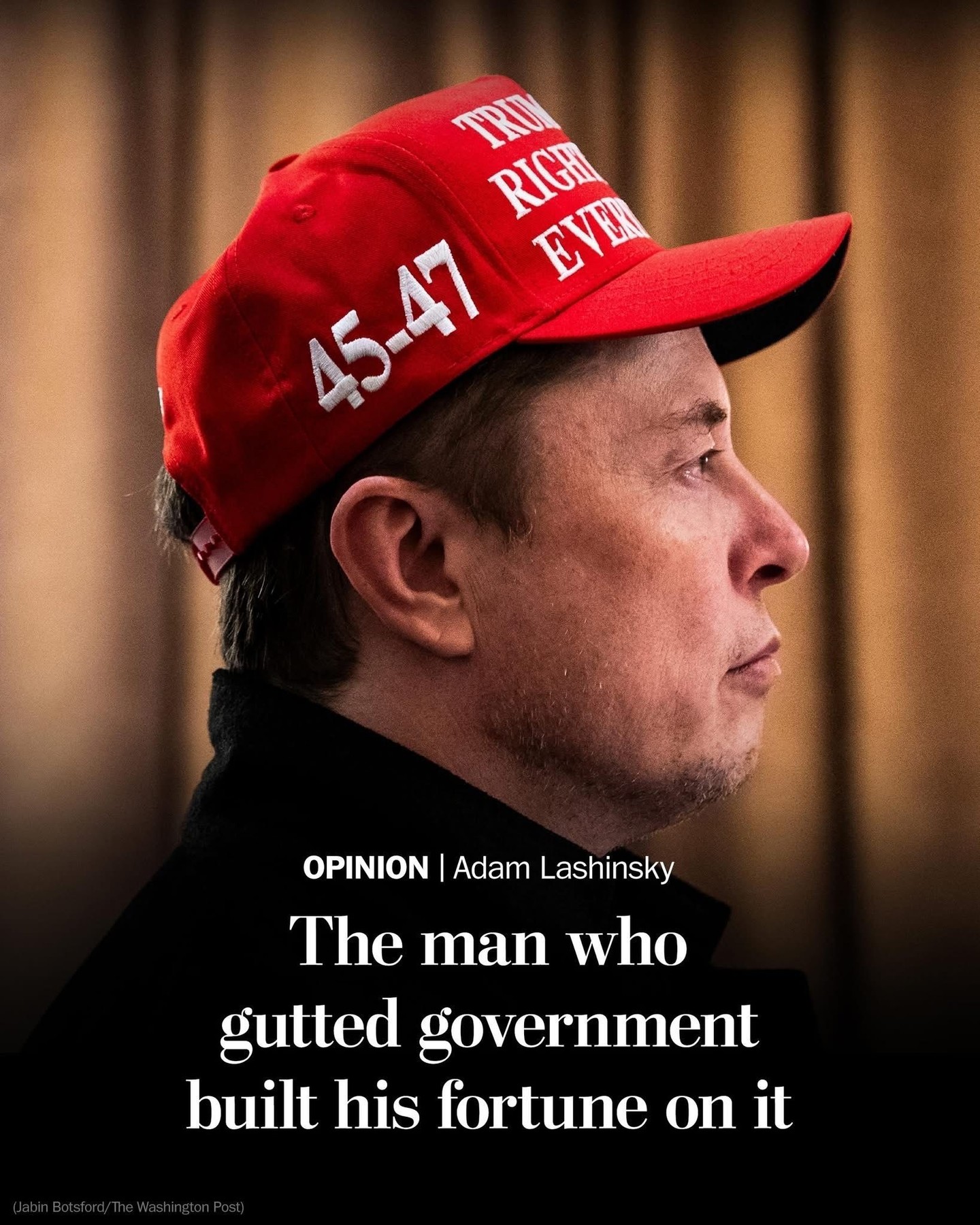 #MAGA: “Musk did more than perhaps any single individual in history to…