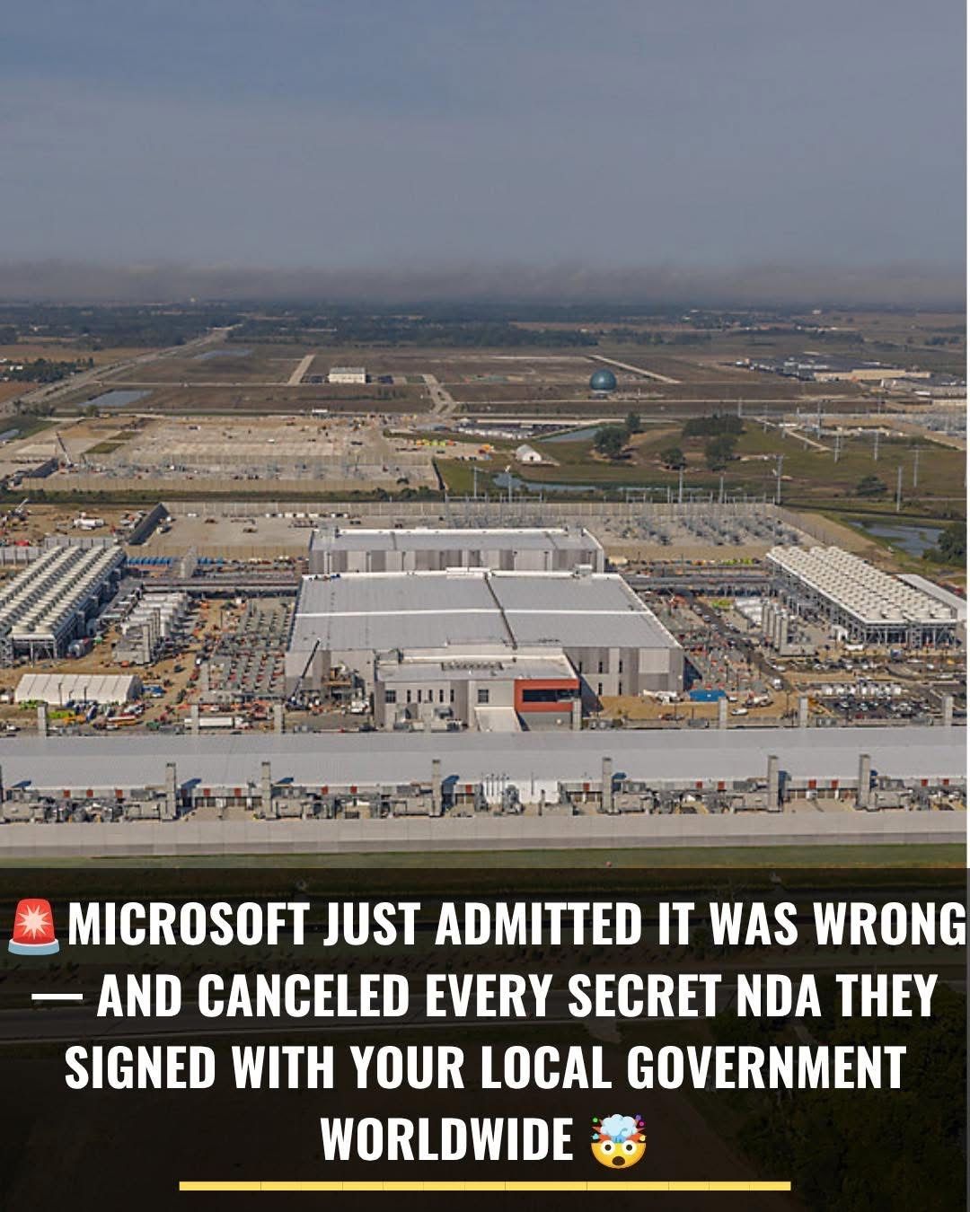 “Microsoft nixes NDAs with local governments worldwide when deploying data…