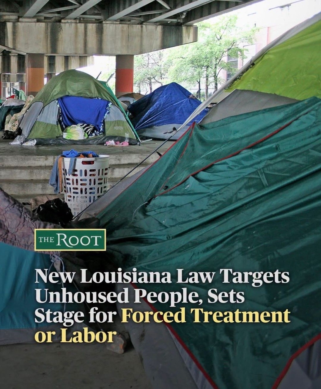 Do you call this modern sla_ery? A new law in #Louisiana criminalizes…