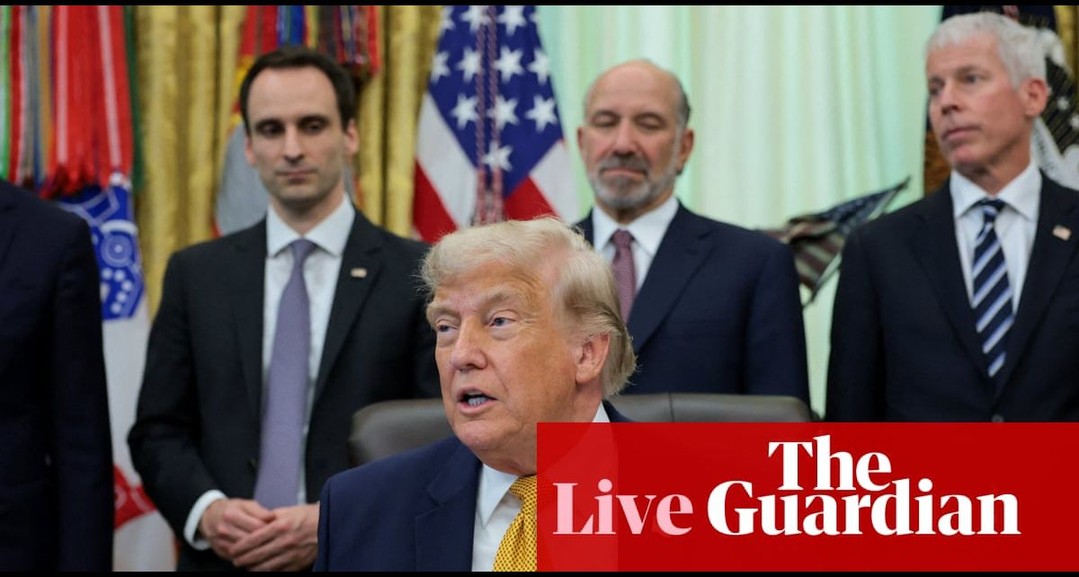 Trump says five people arrested as he again blames ‘vandals’ for reflecting…