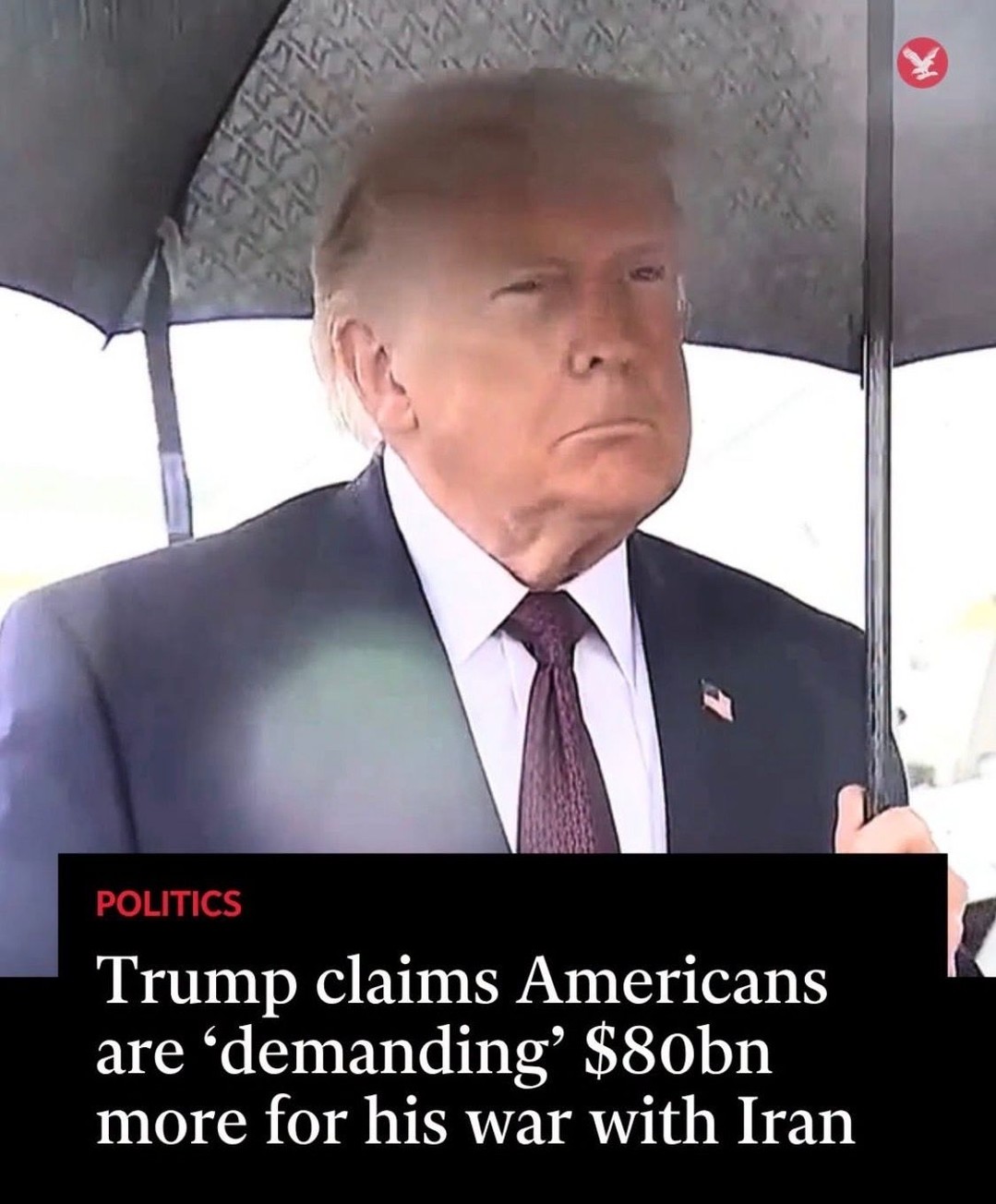 “Not only do they support it, they demand it” huh?