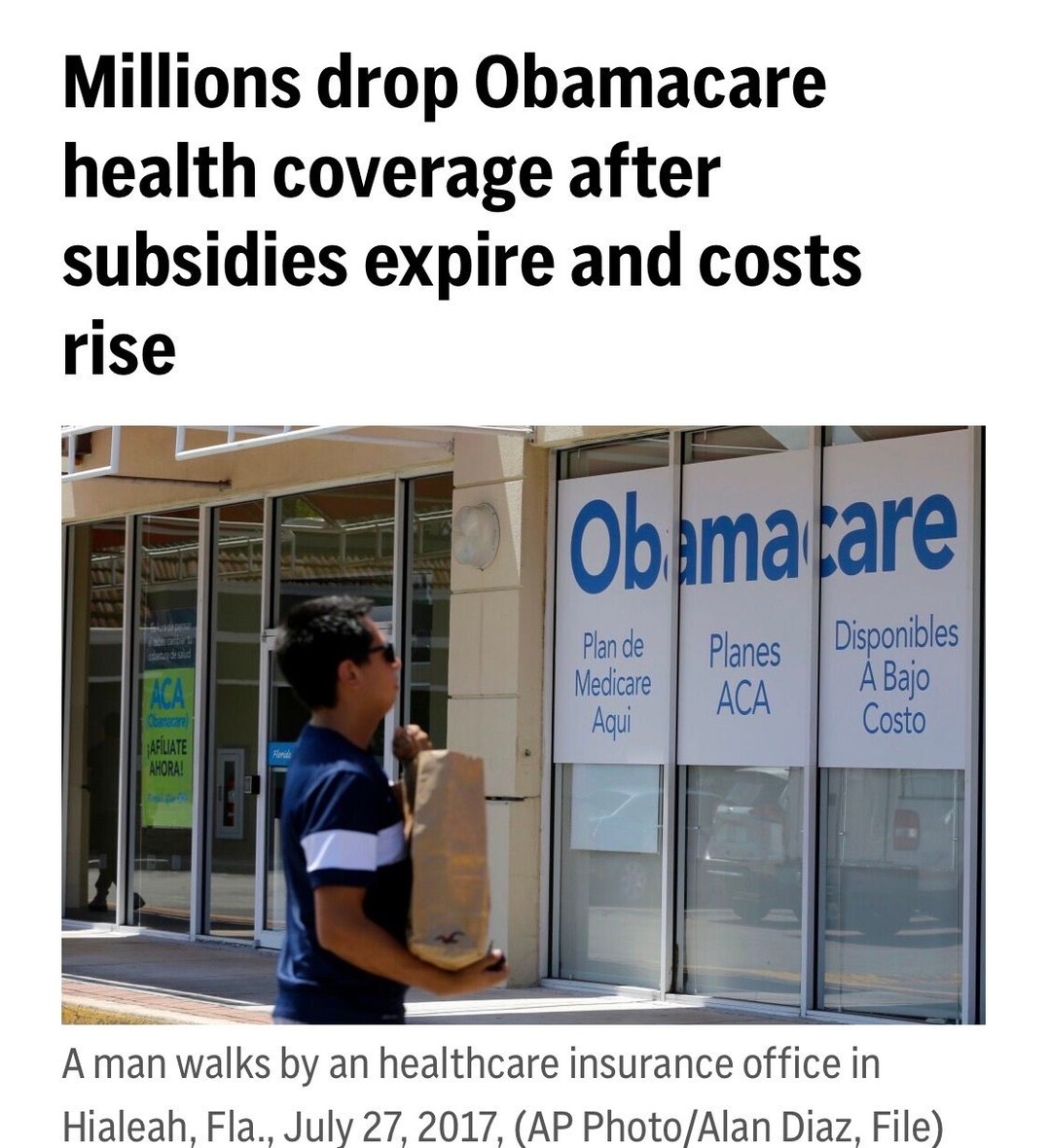Hitting bottom on everything…But health analysts said it was more likely…