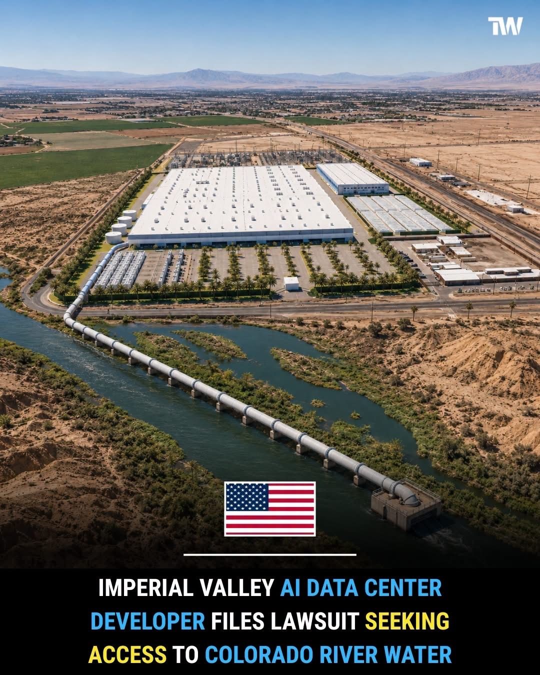 A massive #AI #datacenter project in California’s Imperial Valley is seeking…