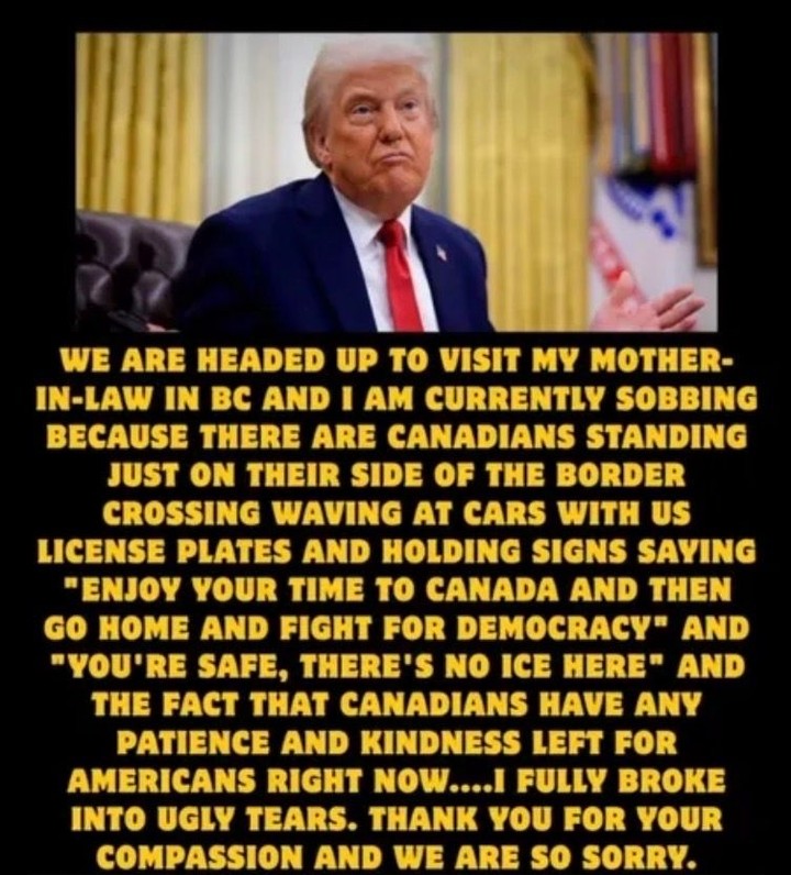 #Canada 🇨🇦, the land of #free, not #tyranny #ice & #oligarchy