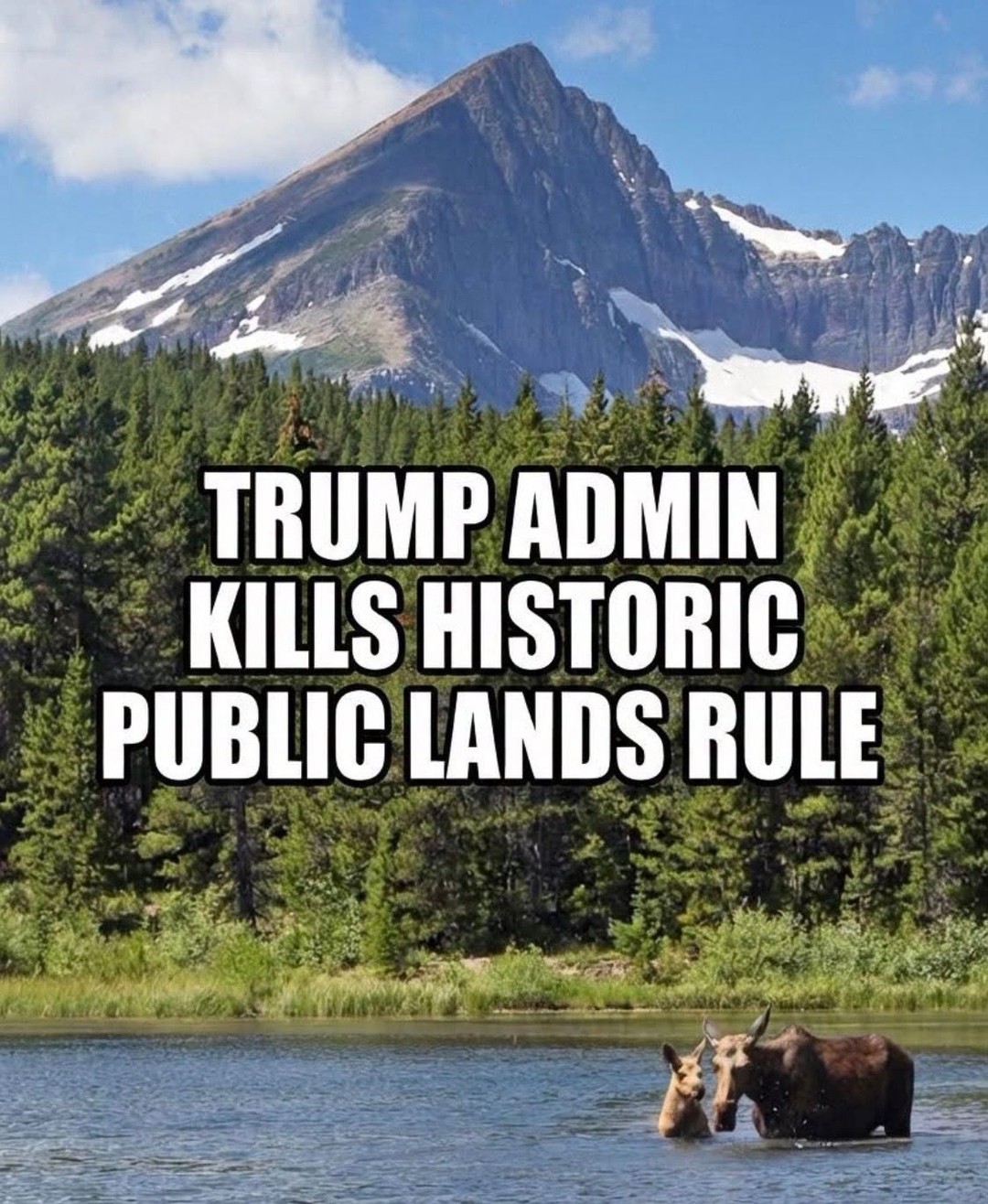 The “Public Lands Rule” is gone, and the writing is on the wall: the Trump…