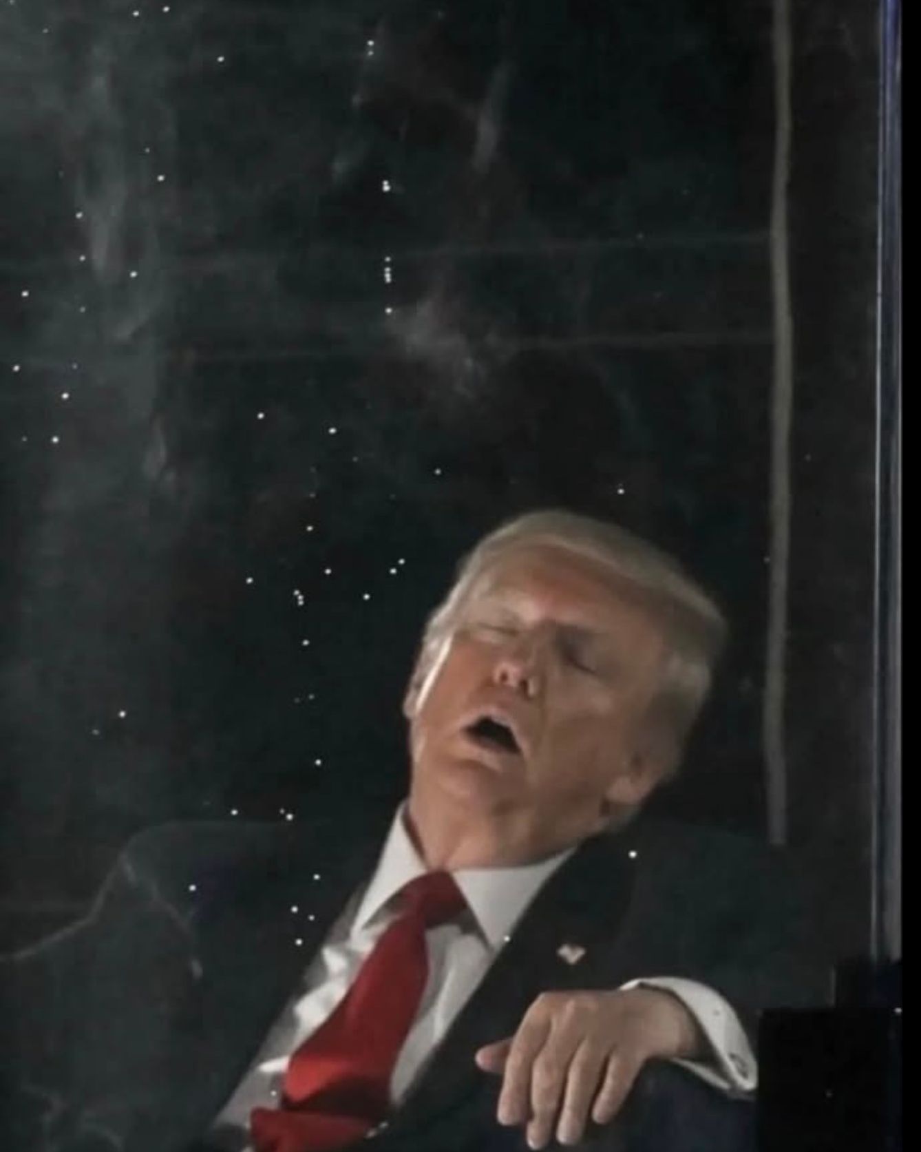 There wasn’t a word on mainstream media about #Trump falling asleep during the…
