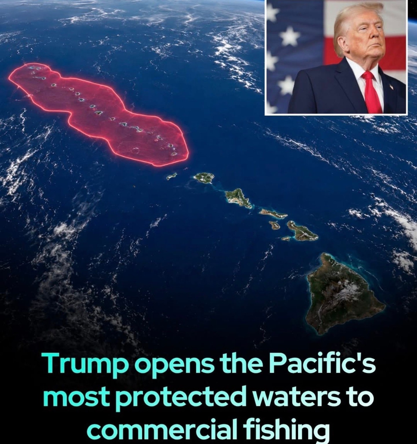 Trump’s “America First” fishing policy is coming to protected waters in the…