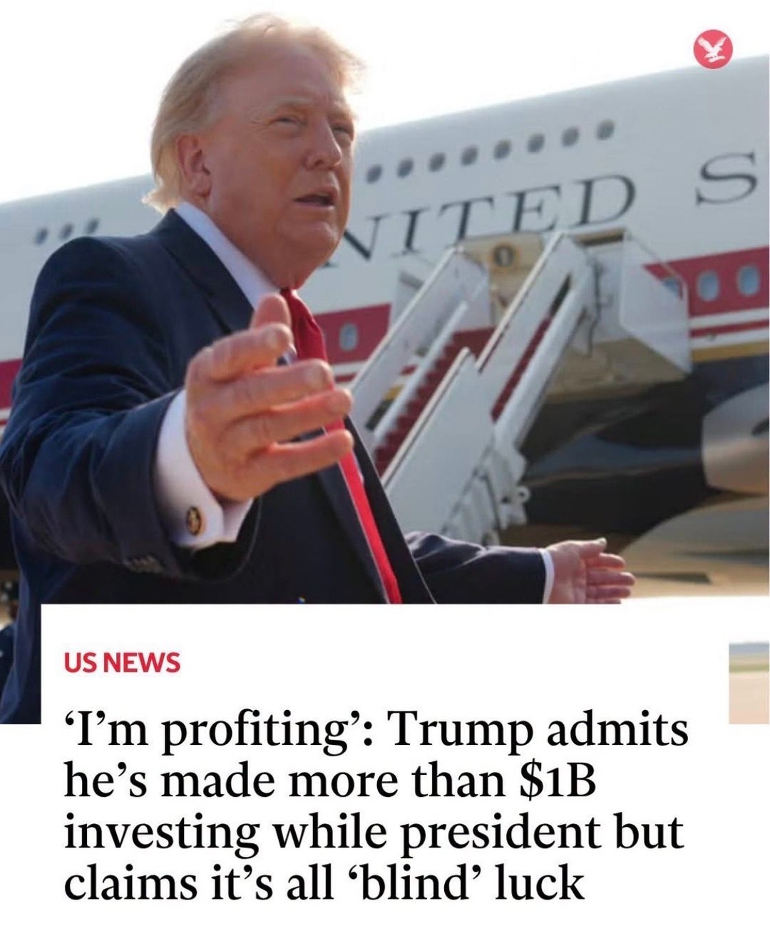 #MAGA Trump and his family have profited handsomely from his return to power