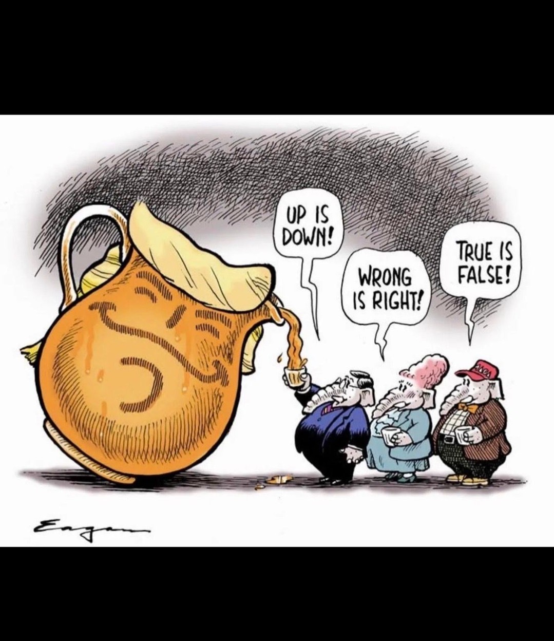 The woke people are the ones not drinking the kool-aid
