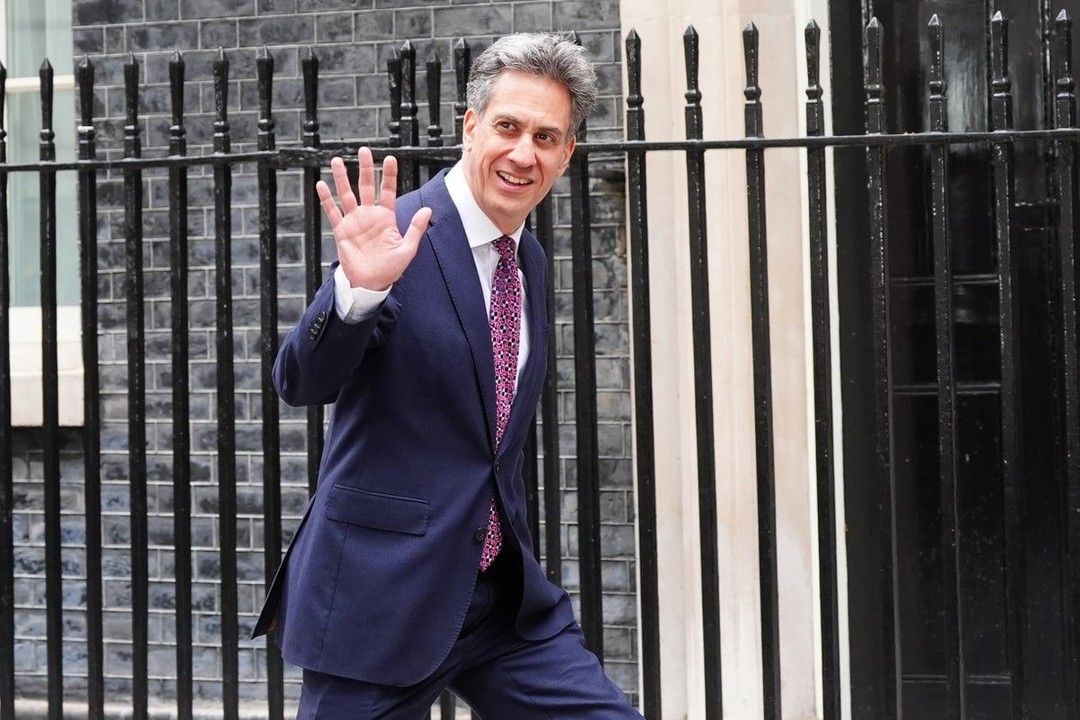 Trump anger at Ed Miliband’s appointment as foreign secretary…